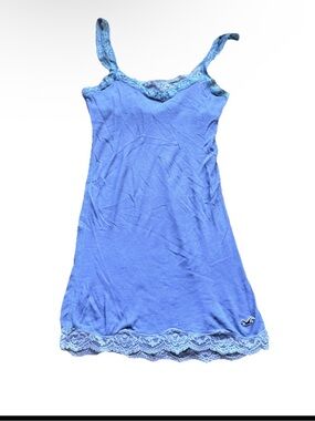 Vintage Y2K  Hollister Cami Tank top Lace Trim whimsigoth grunge sz sm